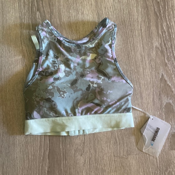 Gymshark Mesh Layer Sports Bra XS NWT - Picture 1 of 3